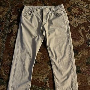 Lucky brand men’s khakis. Super soft and comfy, 36 waist/32 length…worn once